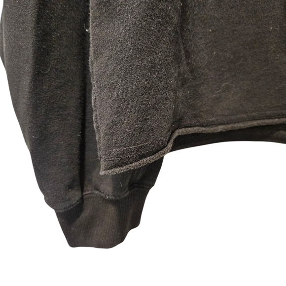 Yellowstone sweatshirt womans plus XXL Black crew neck cropped sweater western - Picture 3 of 5